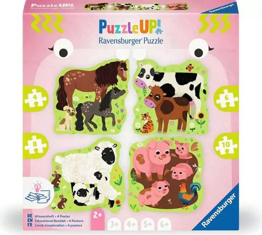 Ravensburger 4-10 Piece Puzzles - Farm Animals