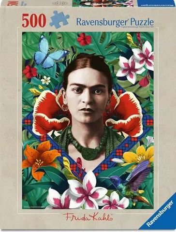 Ravensburger 500 Piece Puzzle - Frida Kahlo, Blooming Fantasy