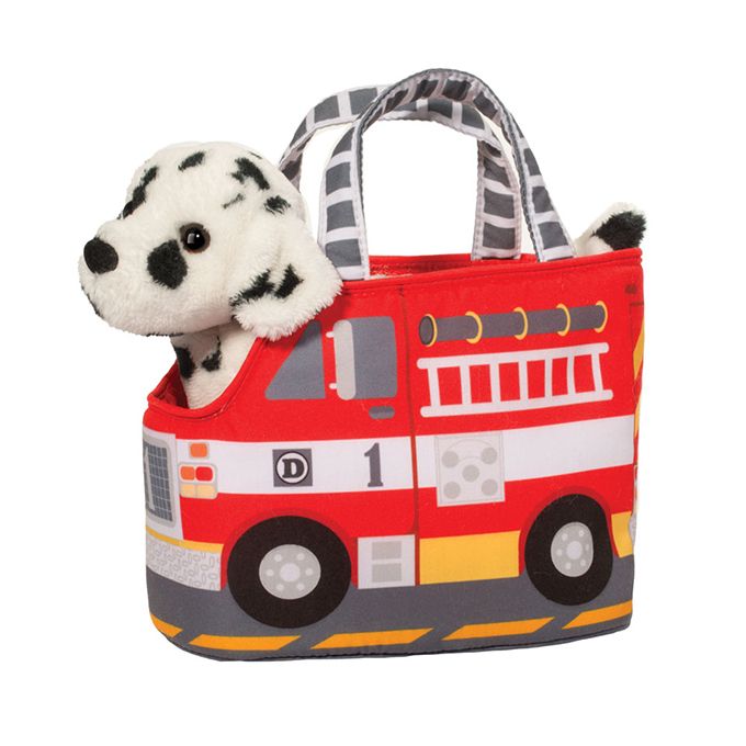 Douglas - Fire Truck Sak with Dalmatian