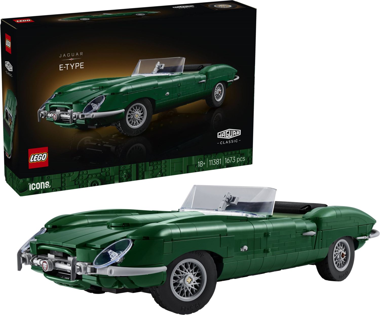 Lego Icons 11381 - Jaguar E-Type