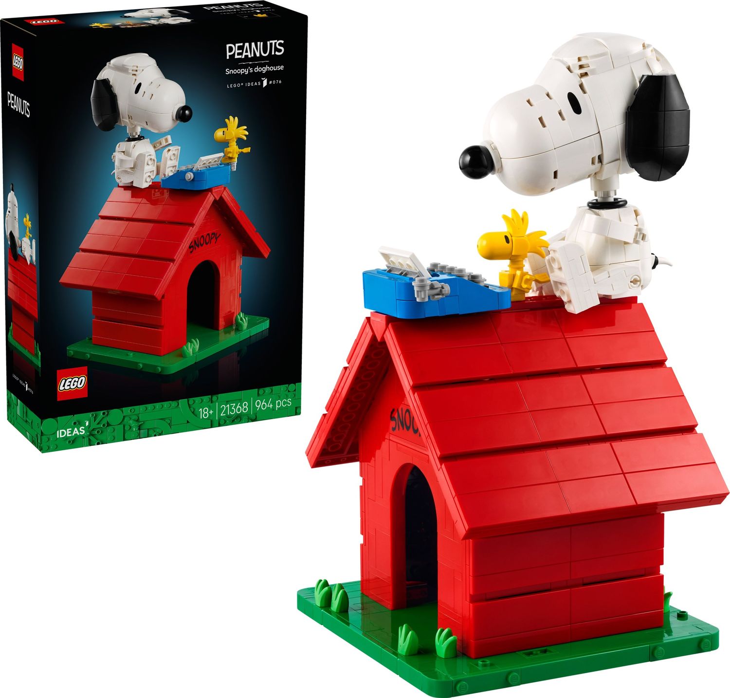 Lego Ideas 21368 - Peanuts: Snoopy's Doghouse