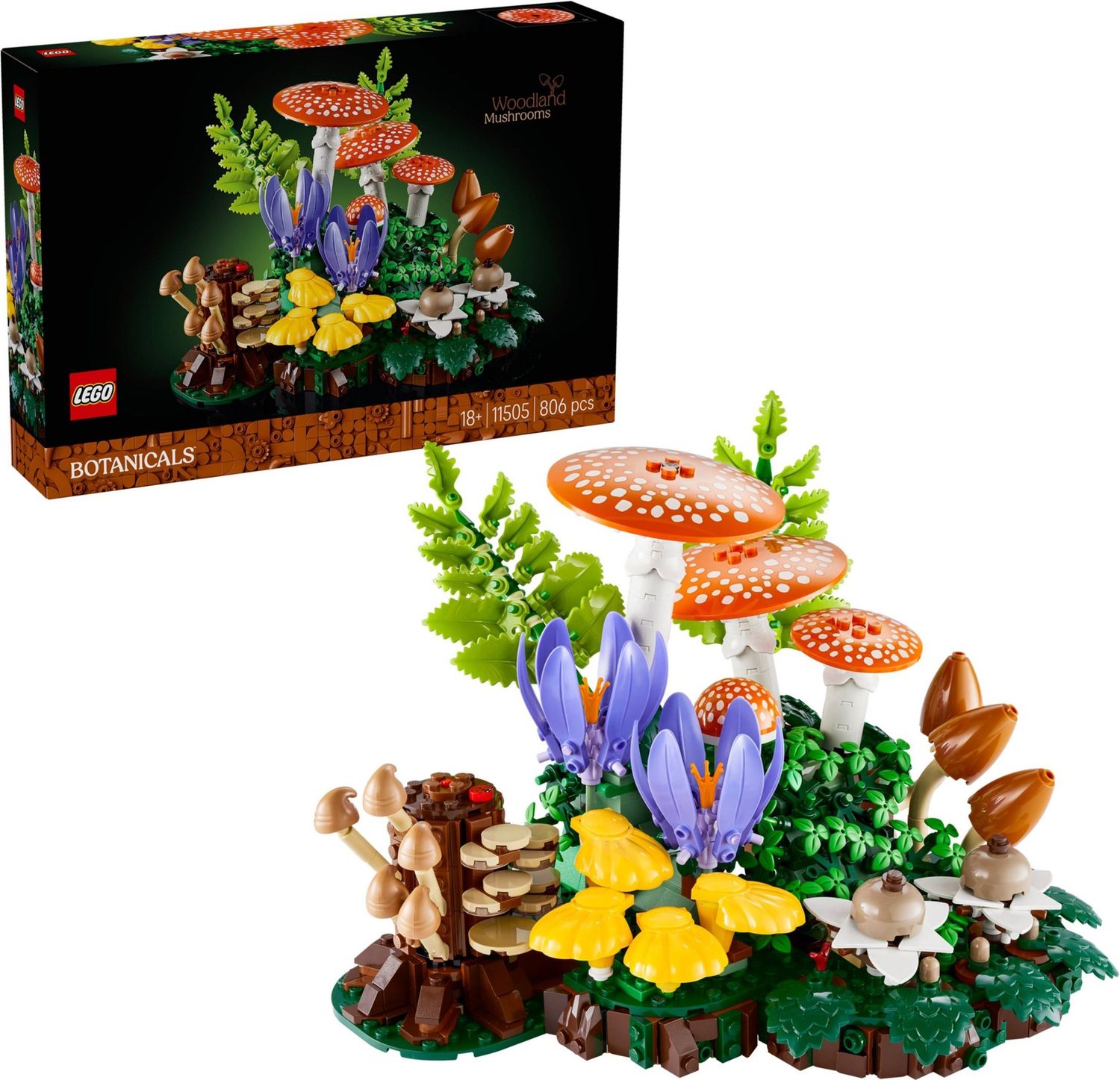 Lego Botanical Collection 11505 - Woodland Mushrooms