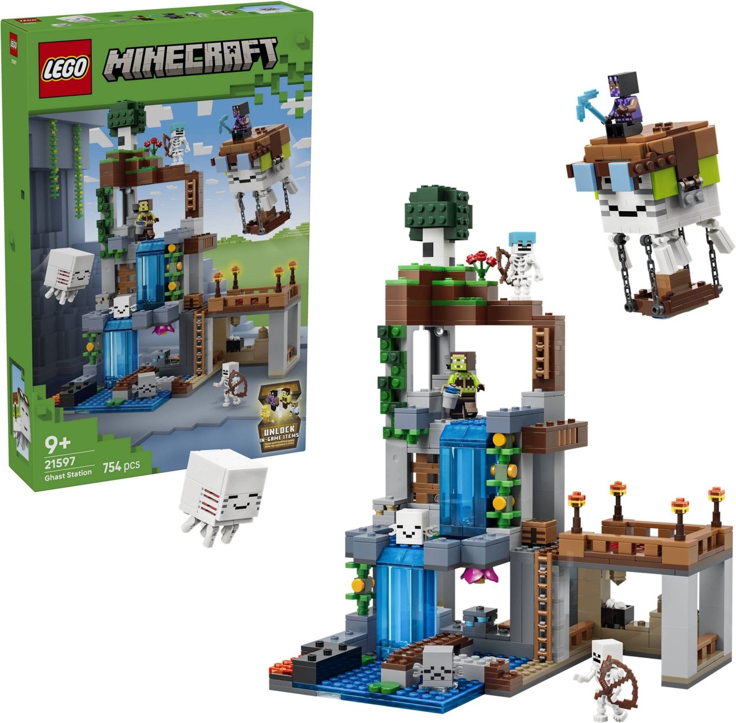 Lego Minecraft 21597 - Ghast Station