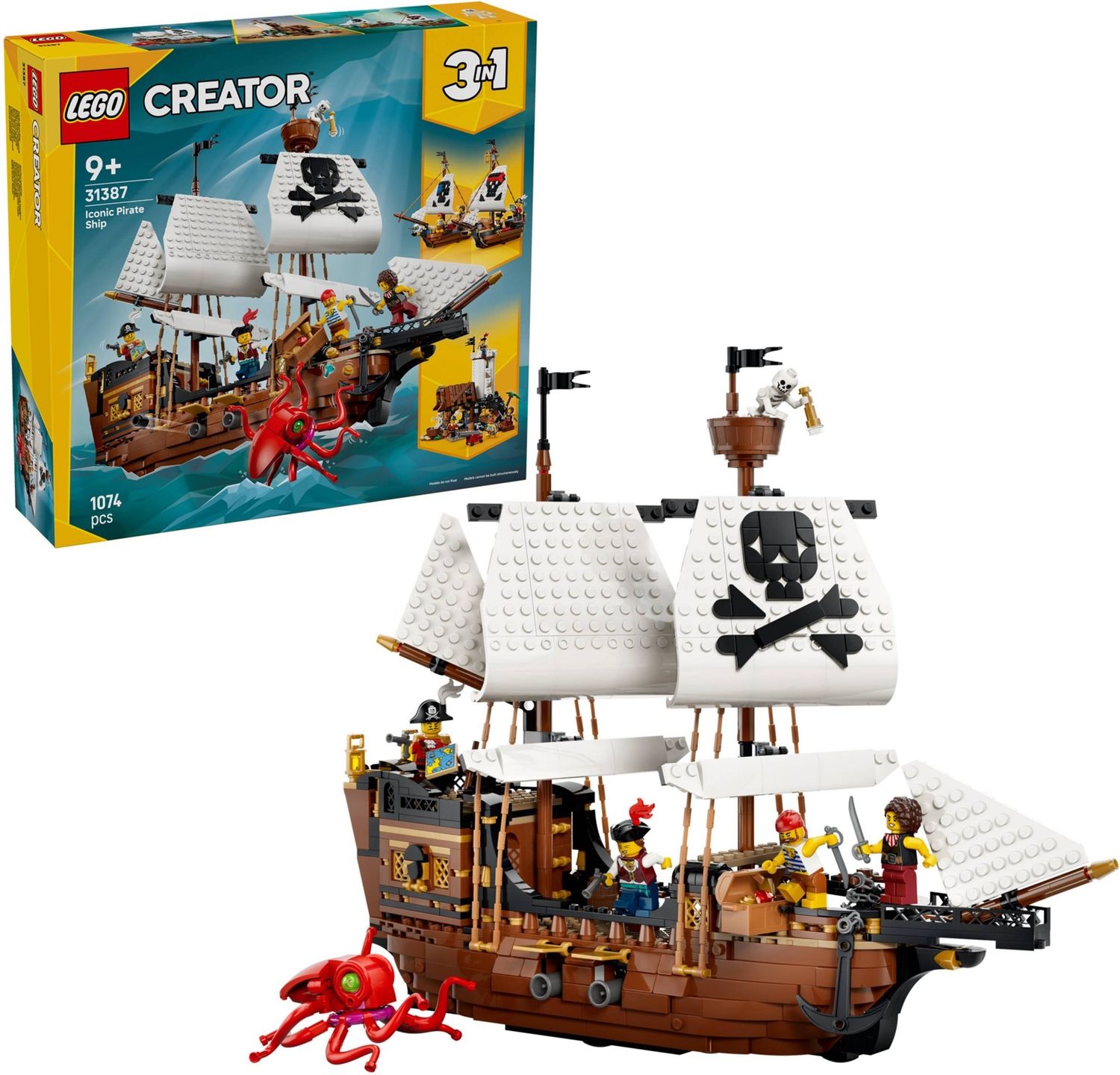 Lego Creator 31387 - Iconic Pirate Ship