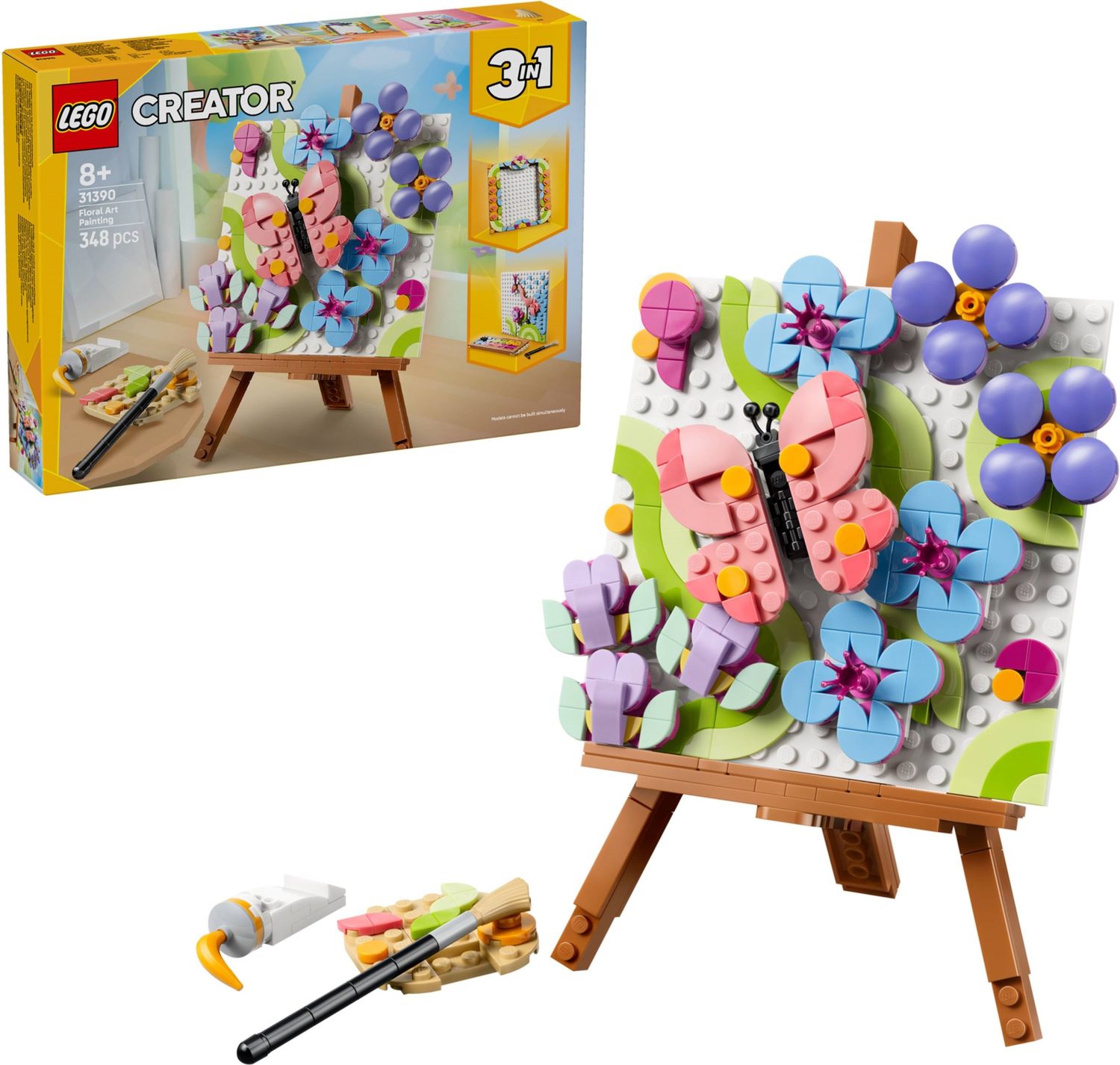 Lego Creator 31390 - Floral Art Decor Painting
