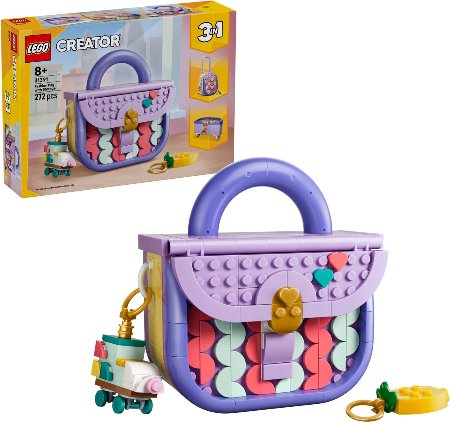 Lego Creator 31391 - Art Fashion Bag with Storage