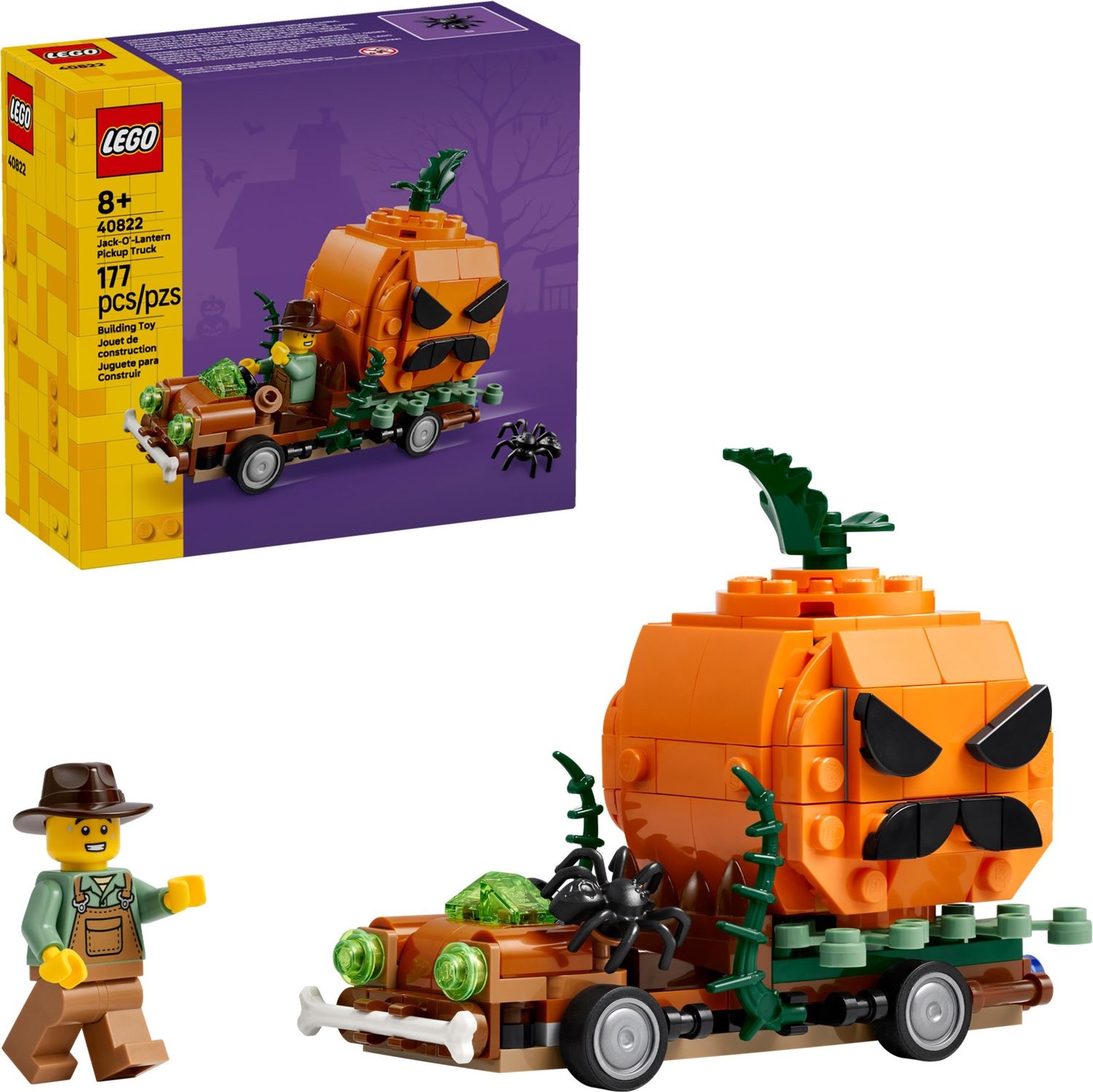 Lego Seasonal 40822 - Jack-O'-Lantern Pickup Truck