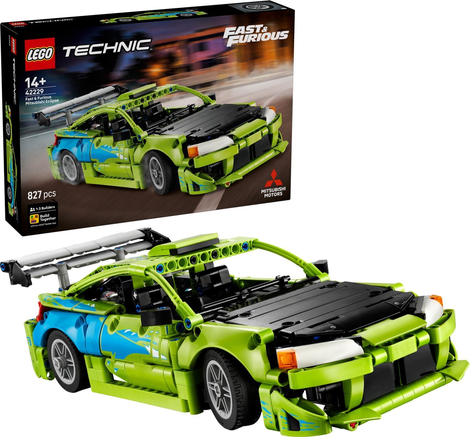 Lego Technic 42229 - Fast &amp; Furious Mitsubishi Eclipse