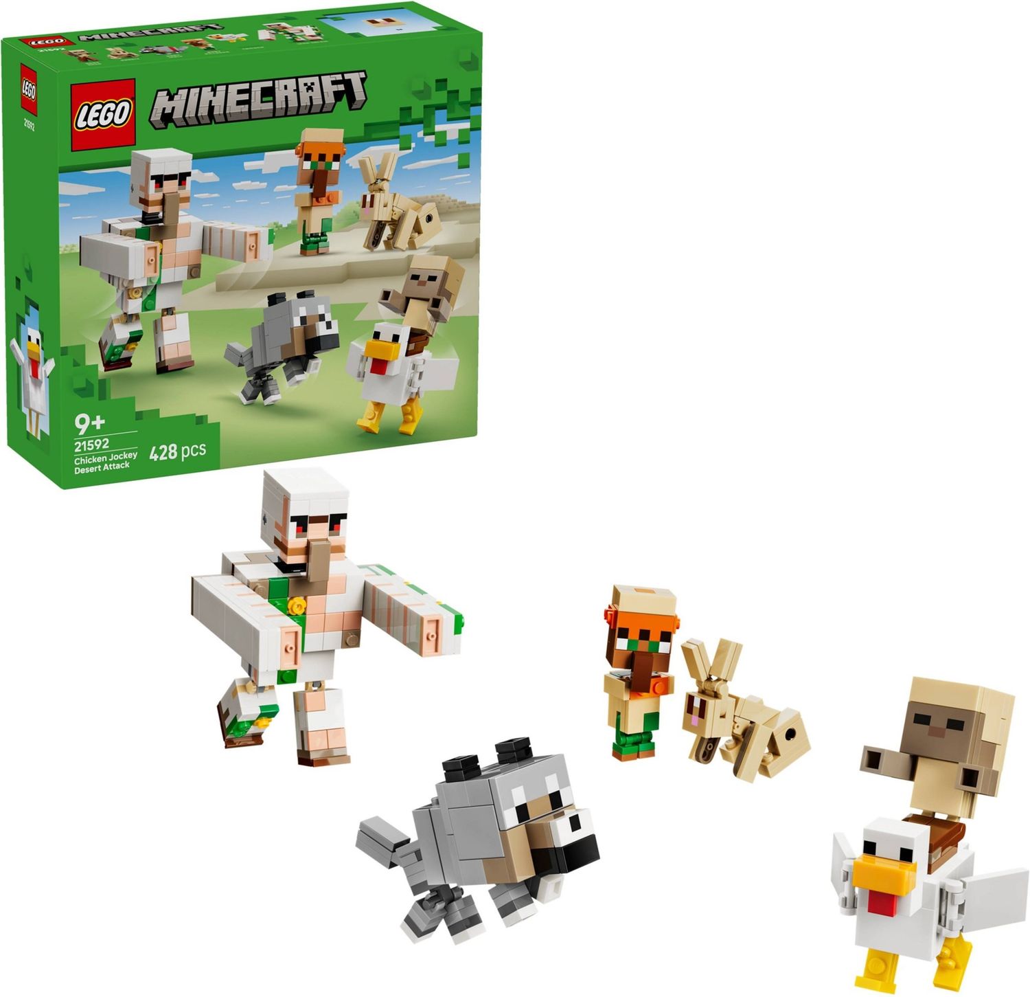 Lego Minecraft 21592 - Chicken Jockey Desert Attack