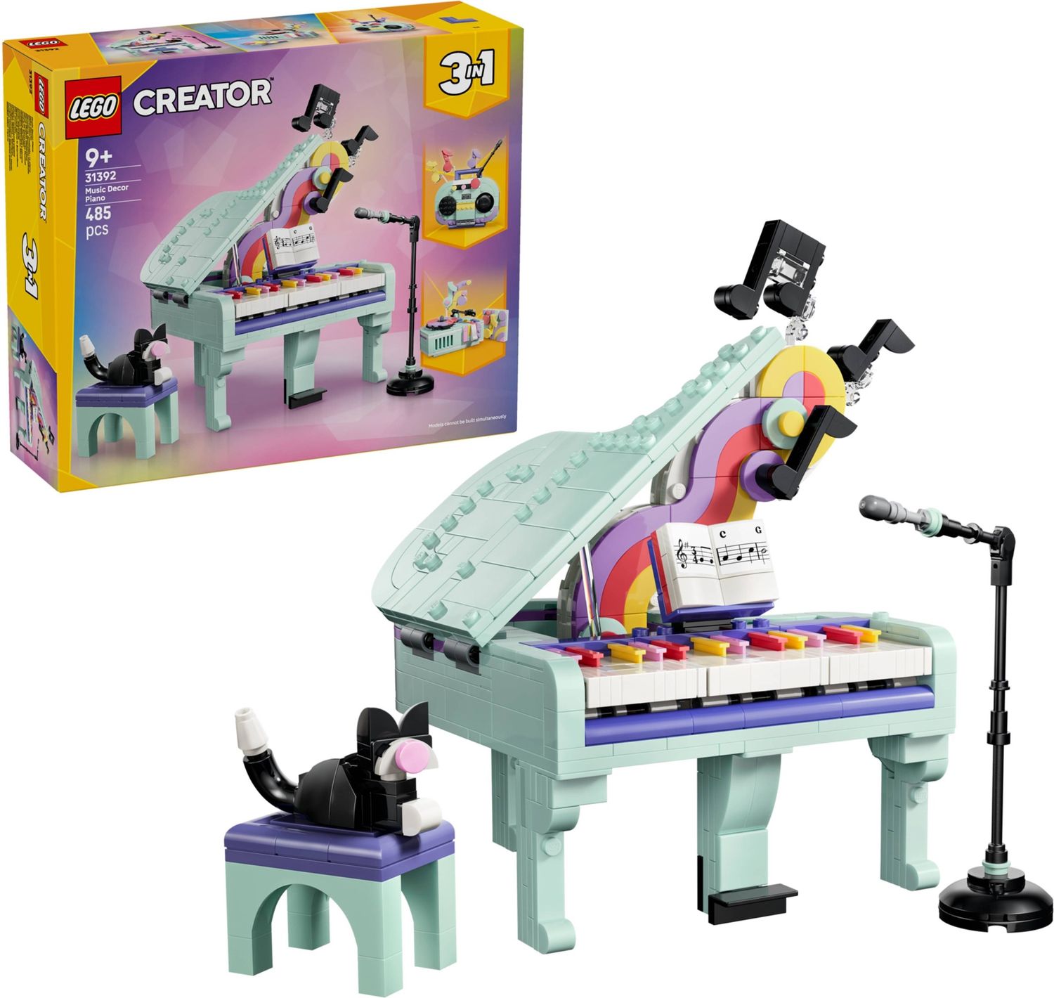 Lego Creator 31392 - Music Decor Piano with Cat