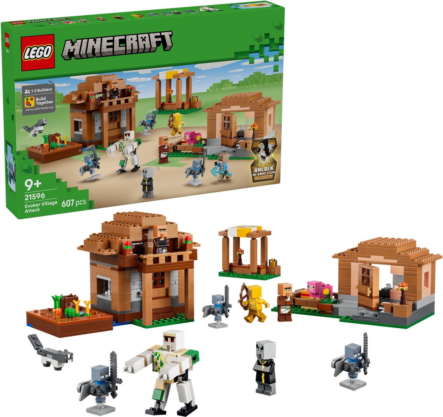 Lego Minecraft 21596 - Evoker Village Attack