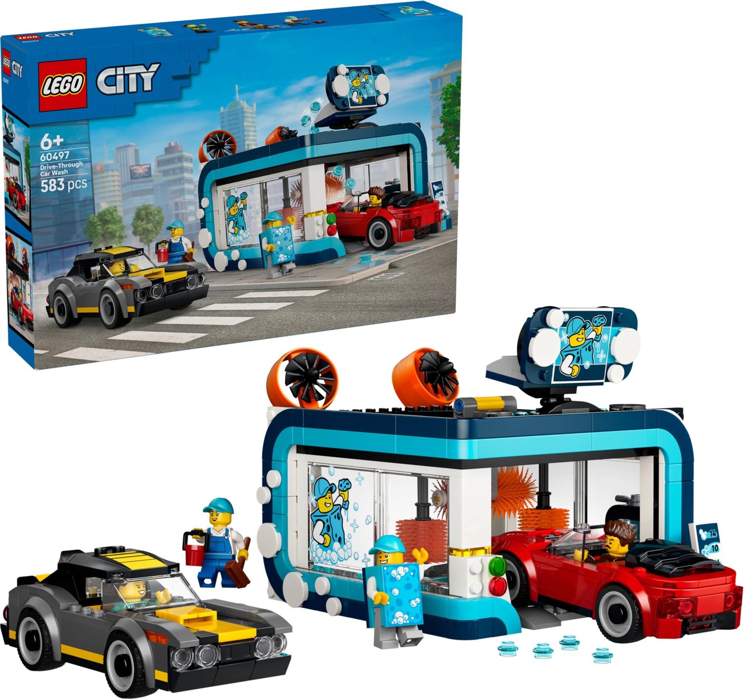 Lego City 60497 - Drive-Through Car Wash
