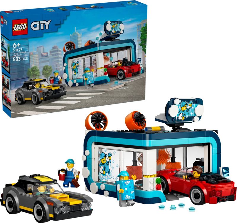 Lego City 60497 - Drive-Through Car Wash