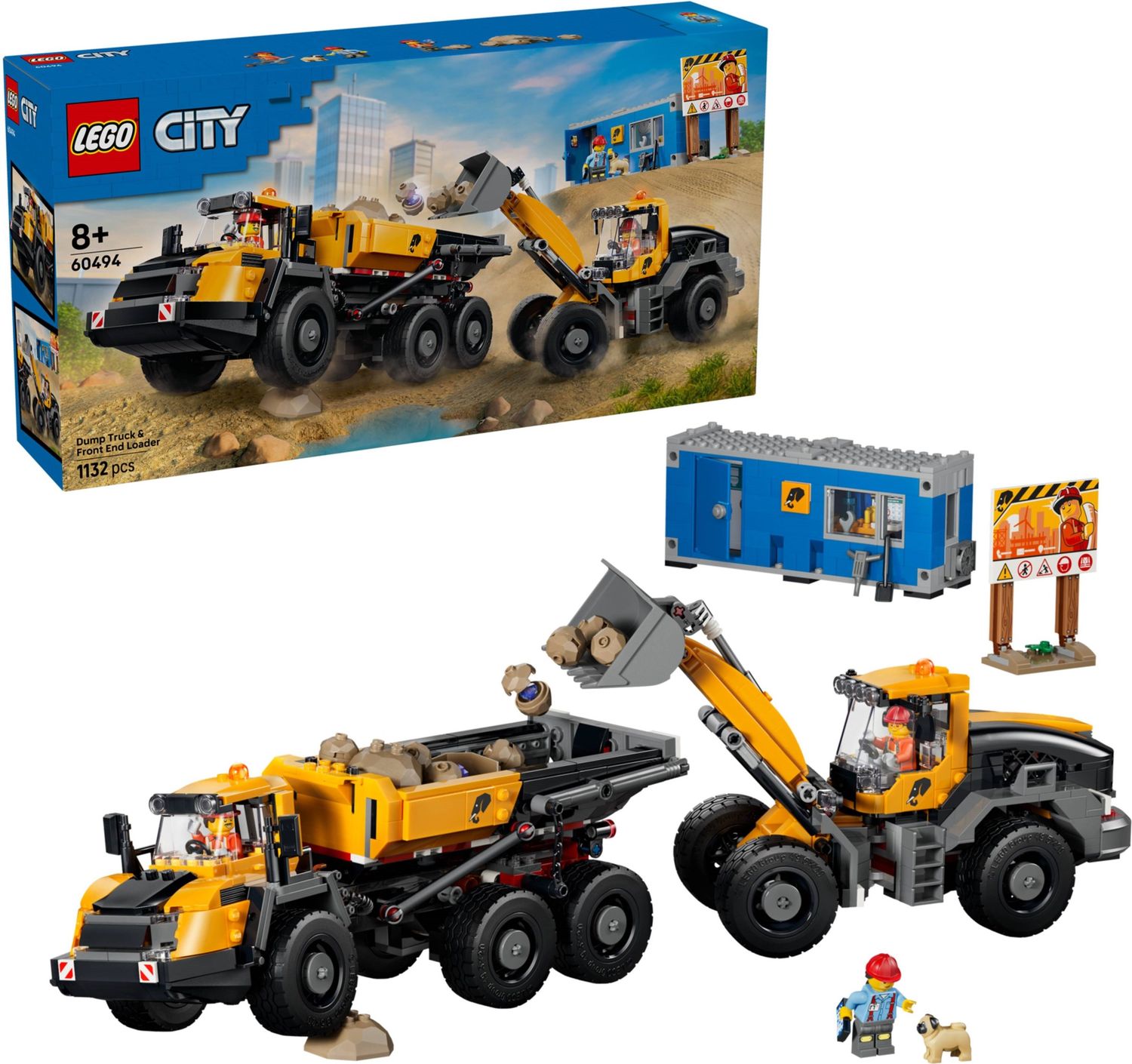 Lego City 60494 - Dump Truck &amp; Front End Loader