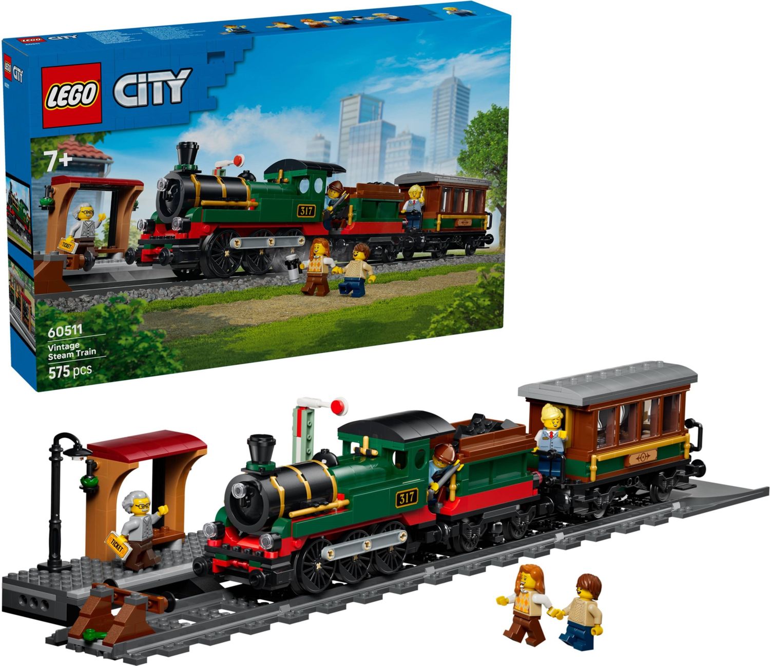 Lego City 60511 - Vintage Steam Train