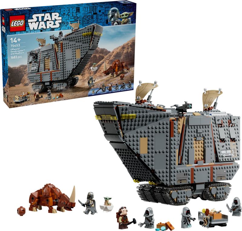 Lego Star Wars 75453 - Offworld Sandcrawler and Mudhorn