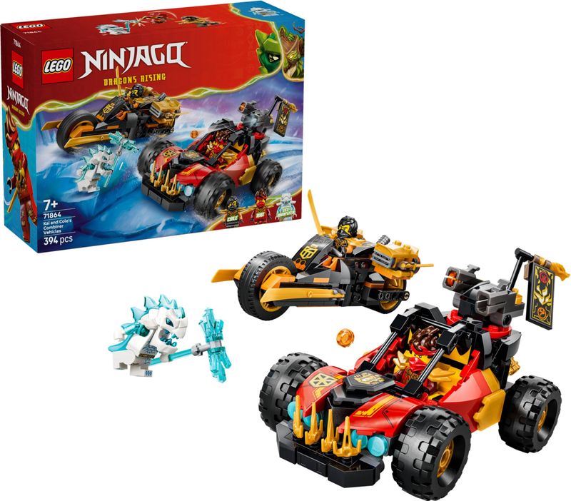 Lego Ninjago 71864 - Kai and Cole's Combiner Vehicles