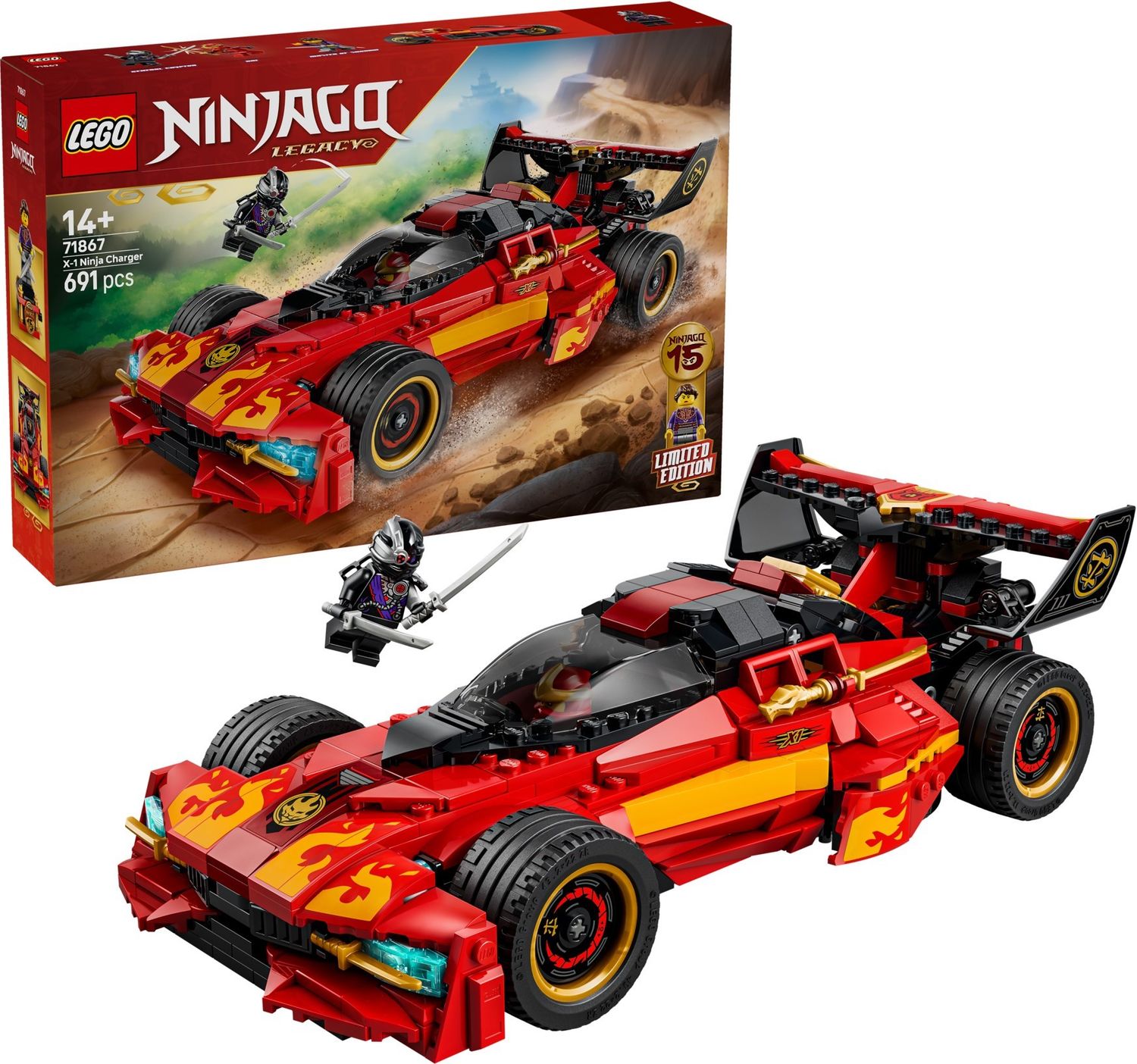 Lego Ninjago 71867 - X-1 Ninja Charger