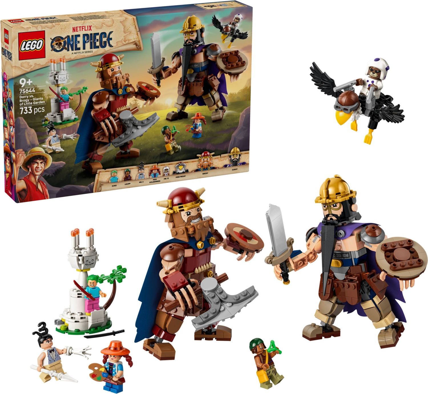 Lego One Piece 75644 - Dorry vs. Broggy: Giants of Little Garden