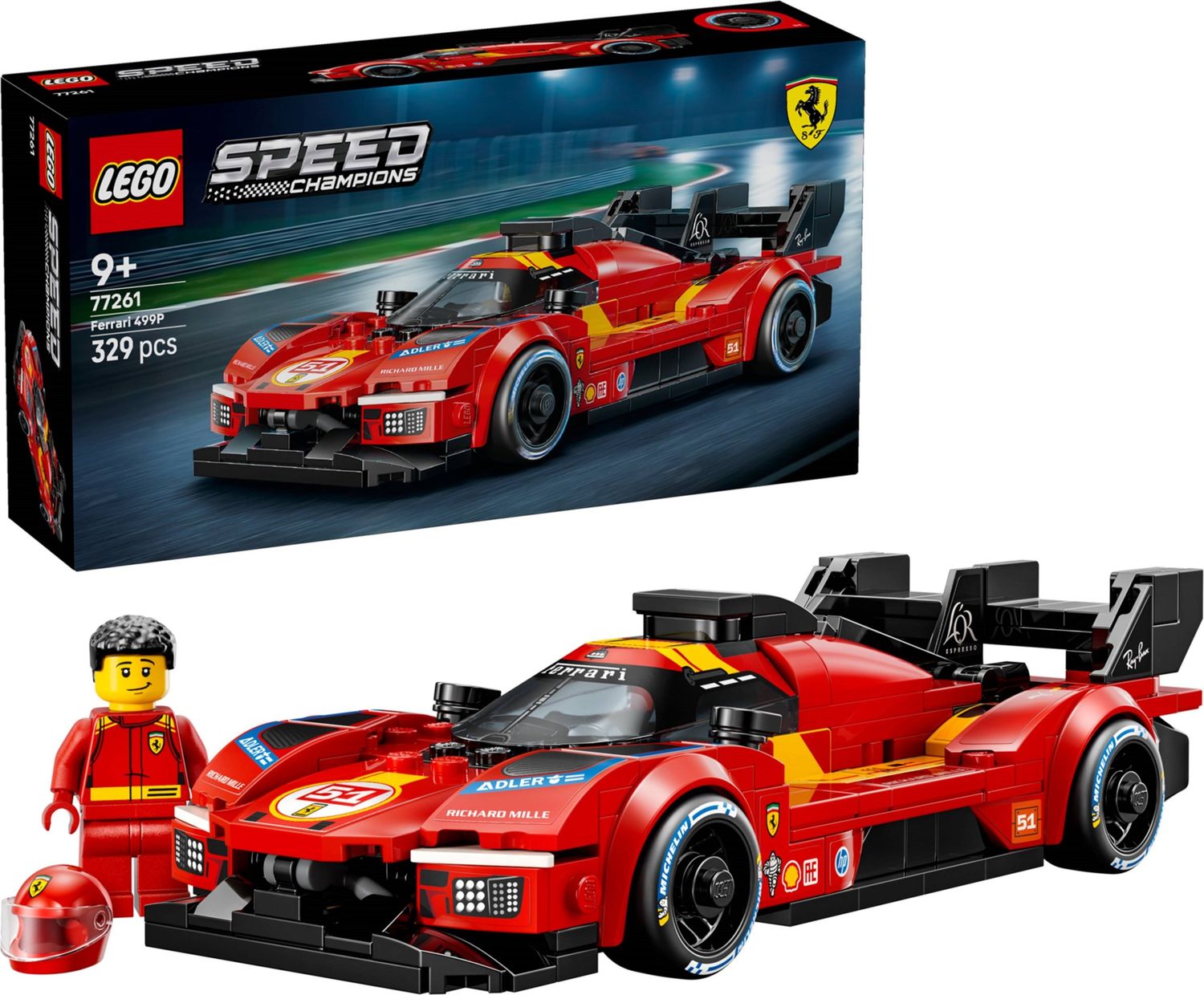 Lego Speed Champions 77261 - Ferrari 499P