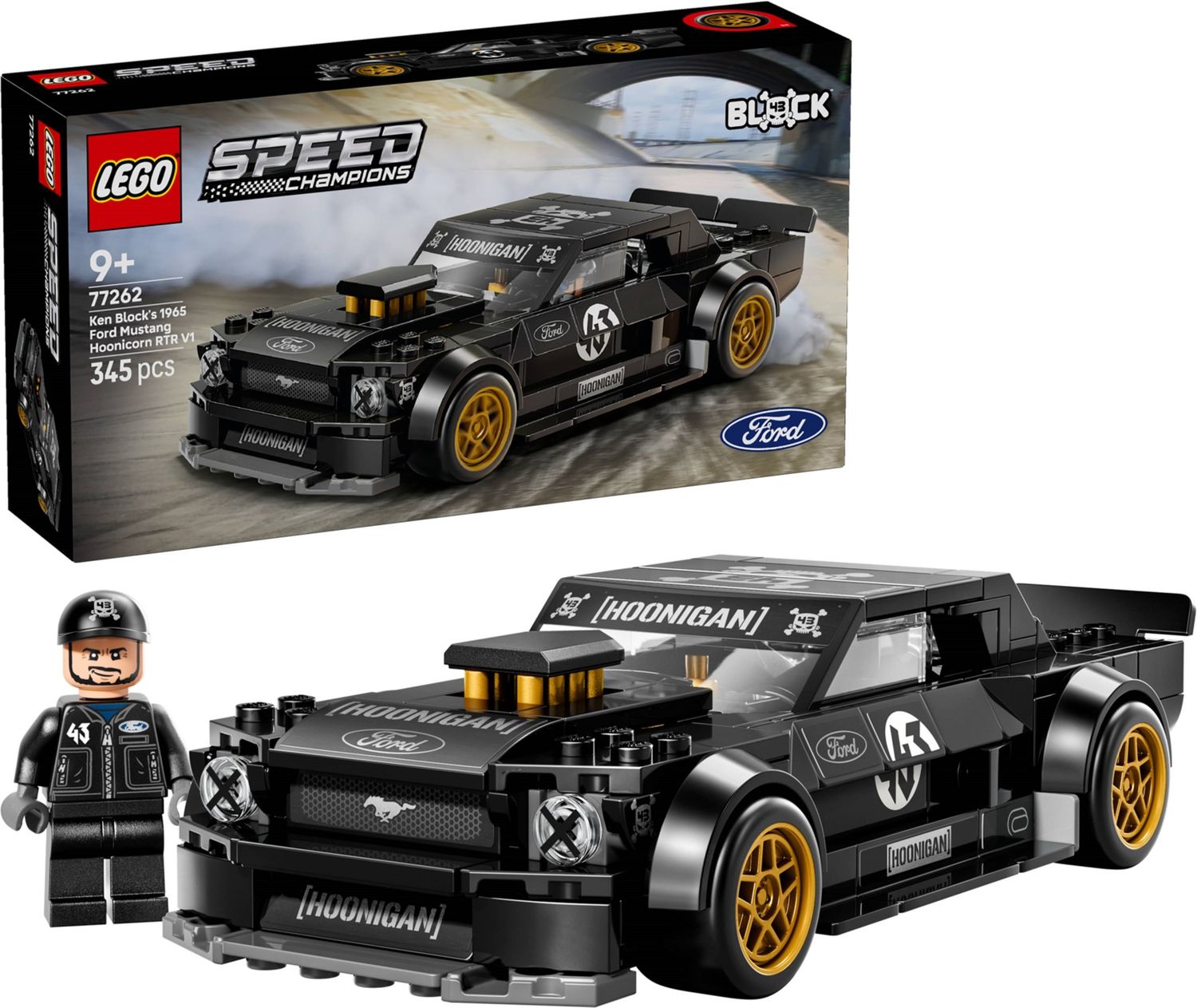 Lego Speed Champions 77262 - Ken Block's 1965 Ford Mustang Hoonicorn RTR V1