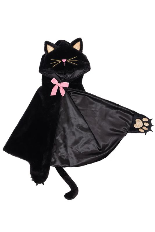 Great Pretenders - Black Cat Cuddle Cape