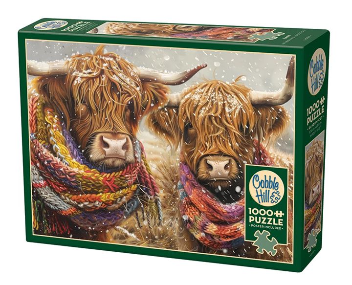 Cobble Hill 1000 Piece Puzzle - Brrr! (AI Assistance)