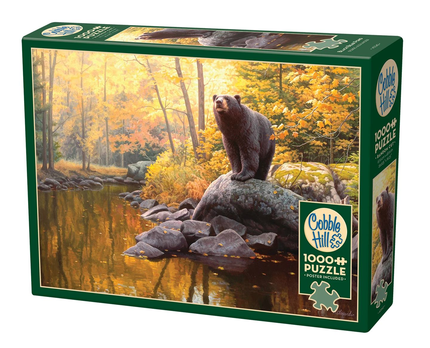 Cobble Hill 1000 Piece Puzzle - Black Bear Pond
