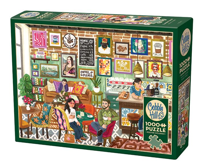 Cobble Hill 1000 Piece Puzzle - Coffee Please