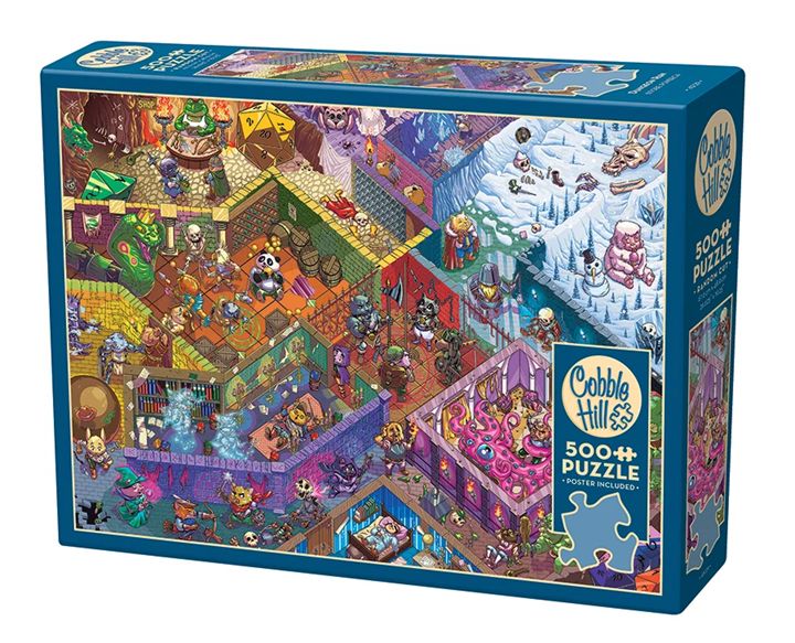 Cobble Hill 500 Piece Puzzle - Dungeon Run