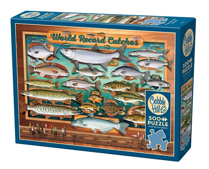 Cobble Hill 500 Piece Puzzle - World Record Catches