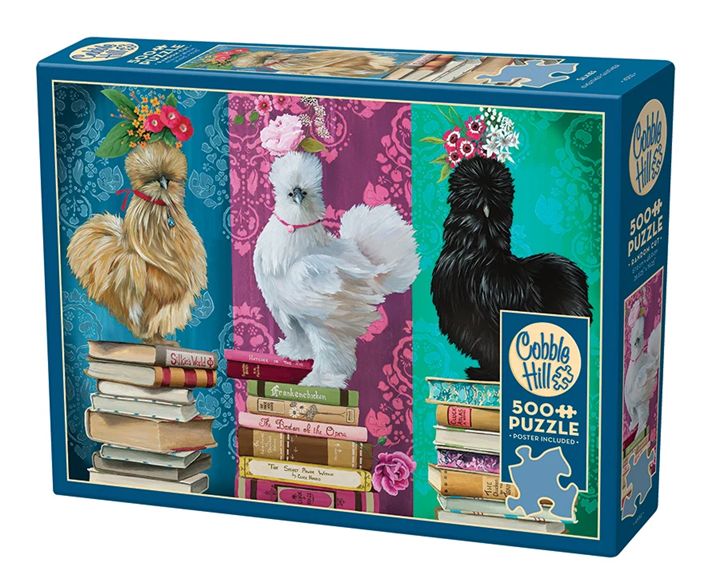 Cobble Hill 500 Piece Puzzle - Silkies