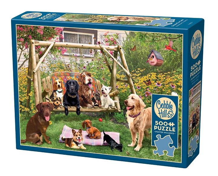 Cobble Hill 500 Piece Puzzle - Doggie Daycare