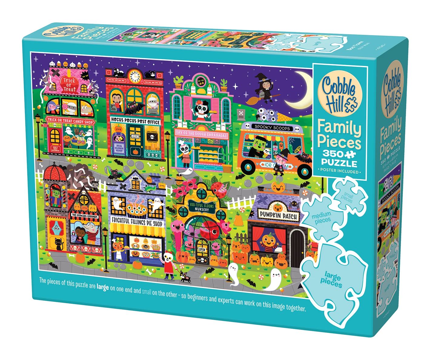 Cobble Hill 350 Piece Family Puzzle - Boo Town