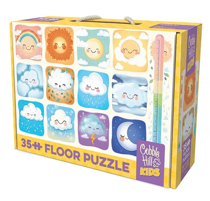 Cobble Hill 35 Piece Floor Puzzle - Fair Weather (AI Assistance)