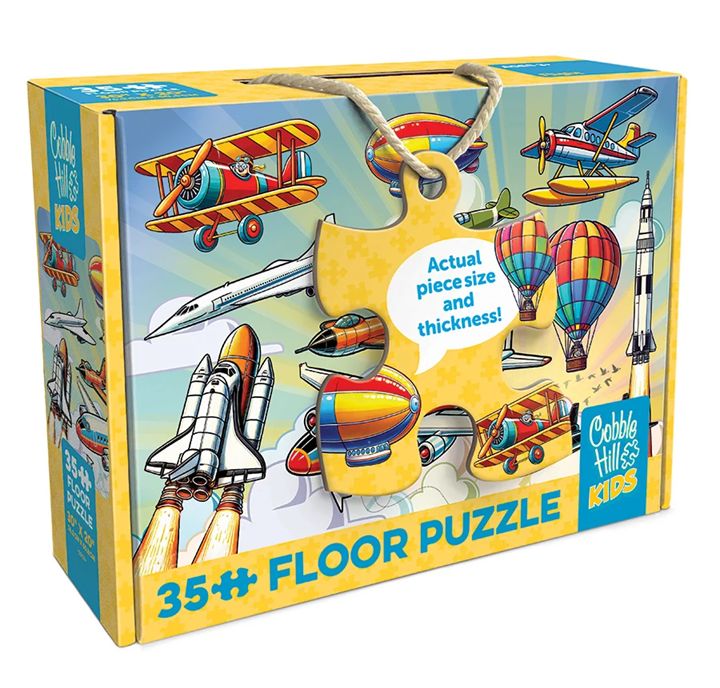 Cobble Hill 35 Piece Floor Puzzle - Flight (AI Assistance)