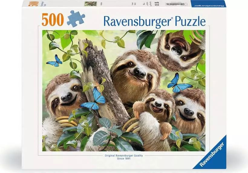 Ravensburger 500 Piece Puzzle - Sloth Selfie