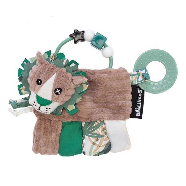Les Deglingos - Jelekros the Lion Activity Rattle
