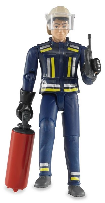 Bruder - Fireman with Accessories