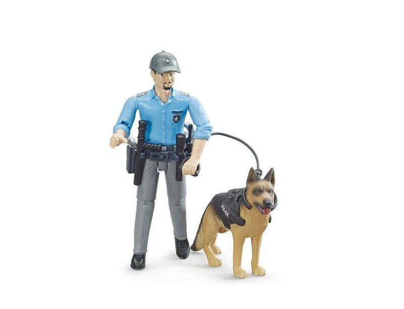 Bruder - Policeman with Dog