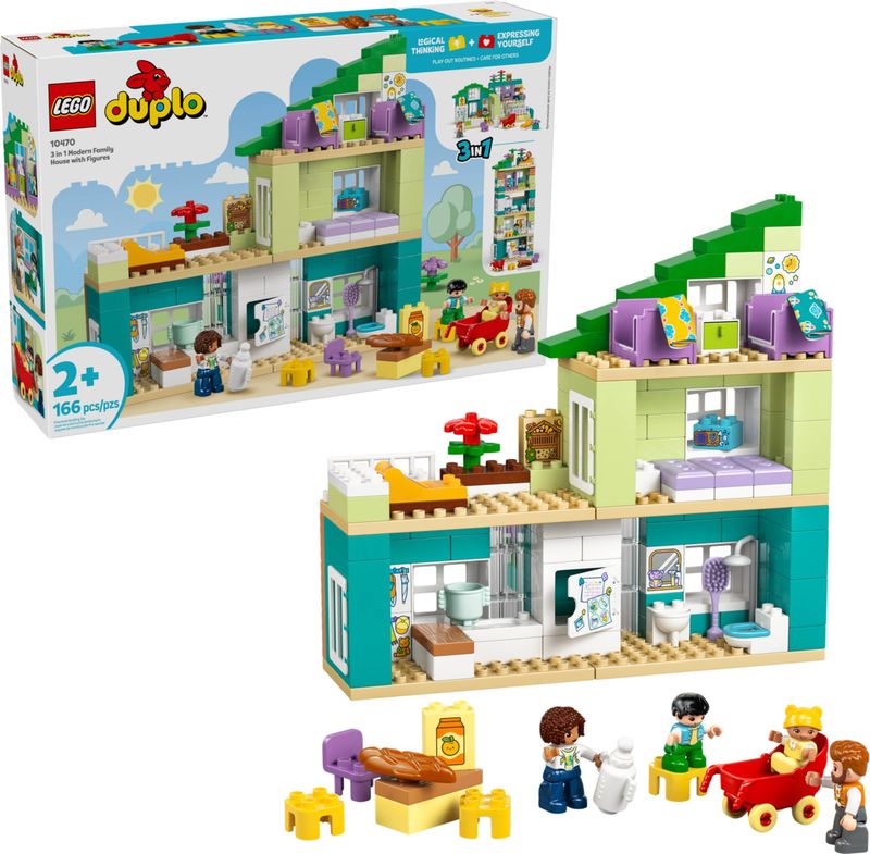Lego Duplo 10470 - 3 in 1 Modern Family House with Figures