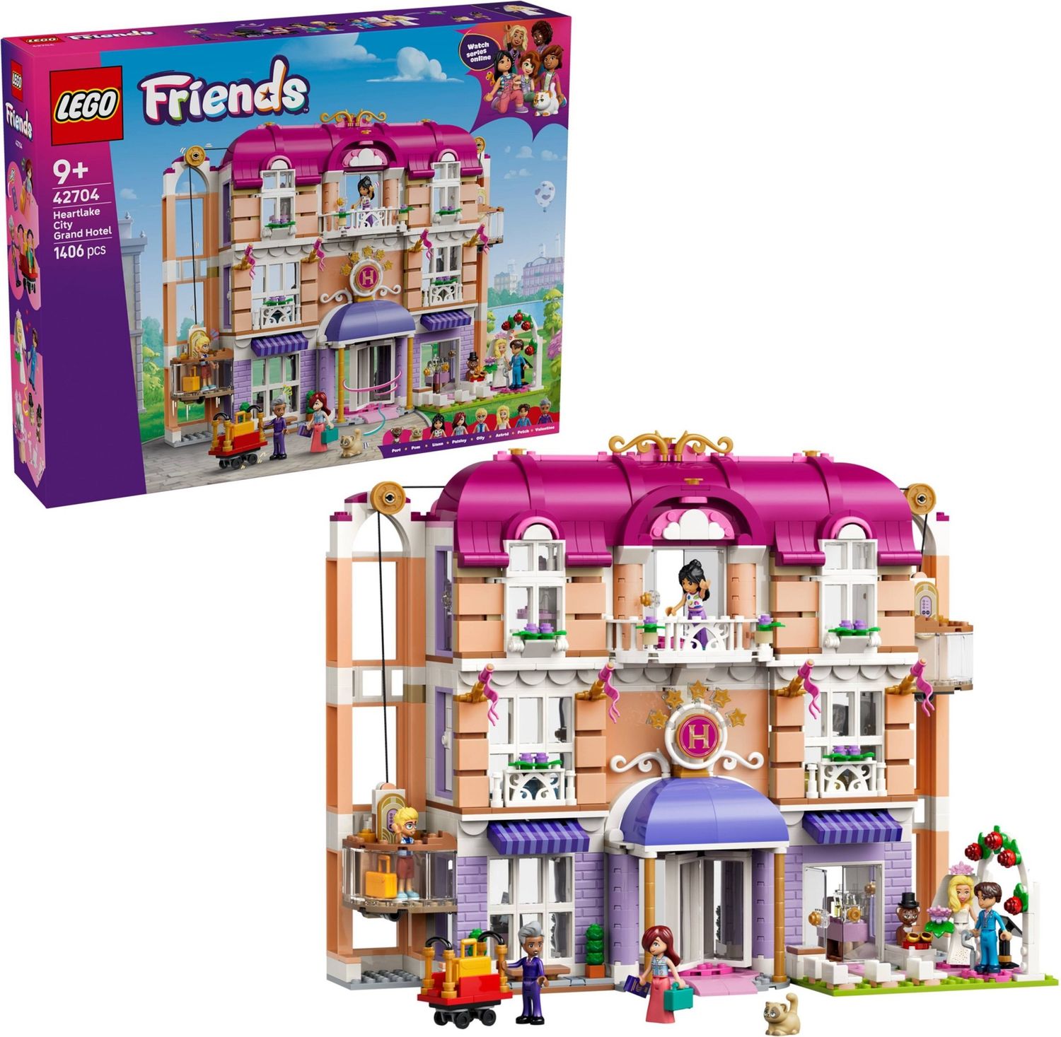 Lego Friends 42704 - Heartlake City Grand Hotel