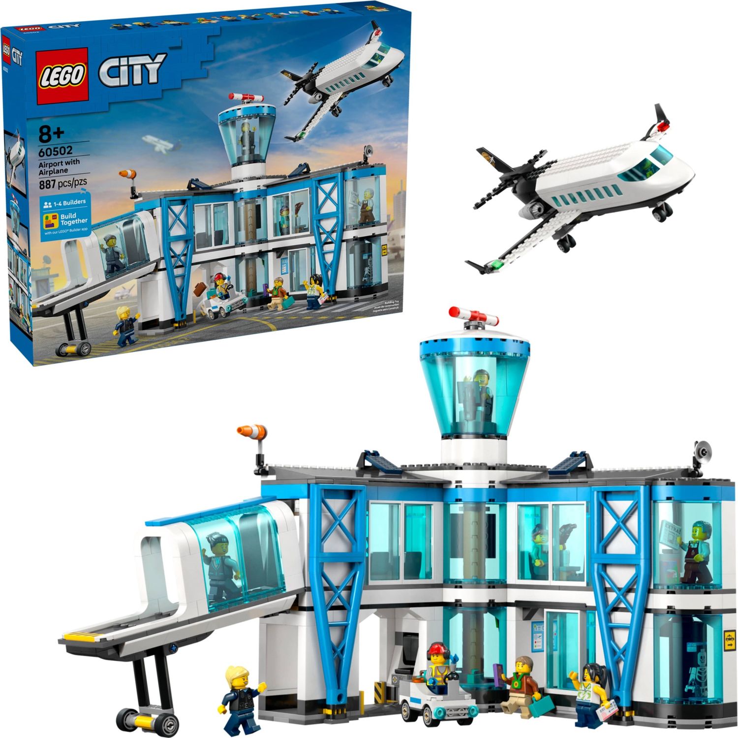 Lego City 60502 - Airport with Airplane