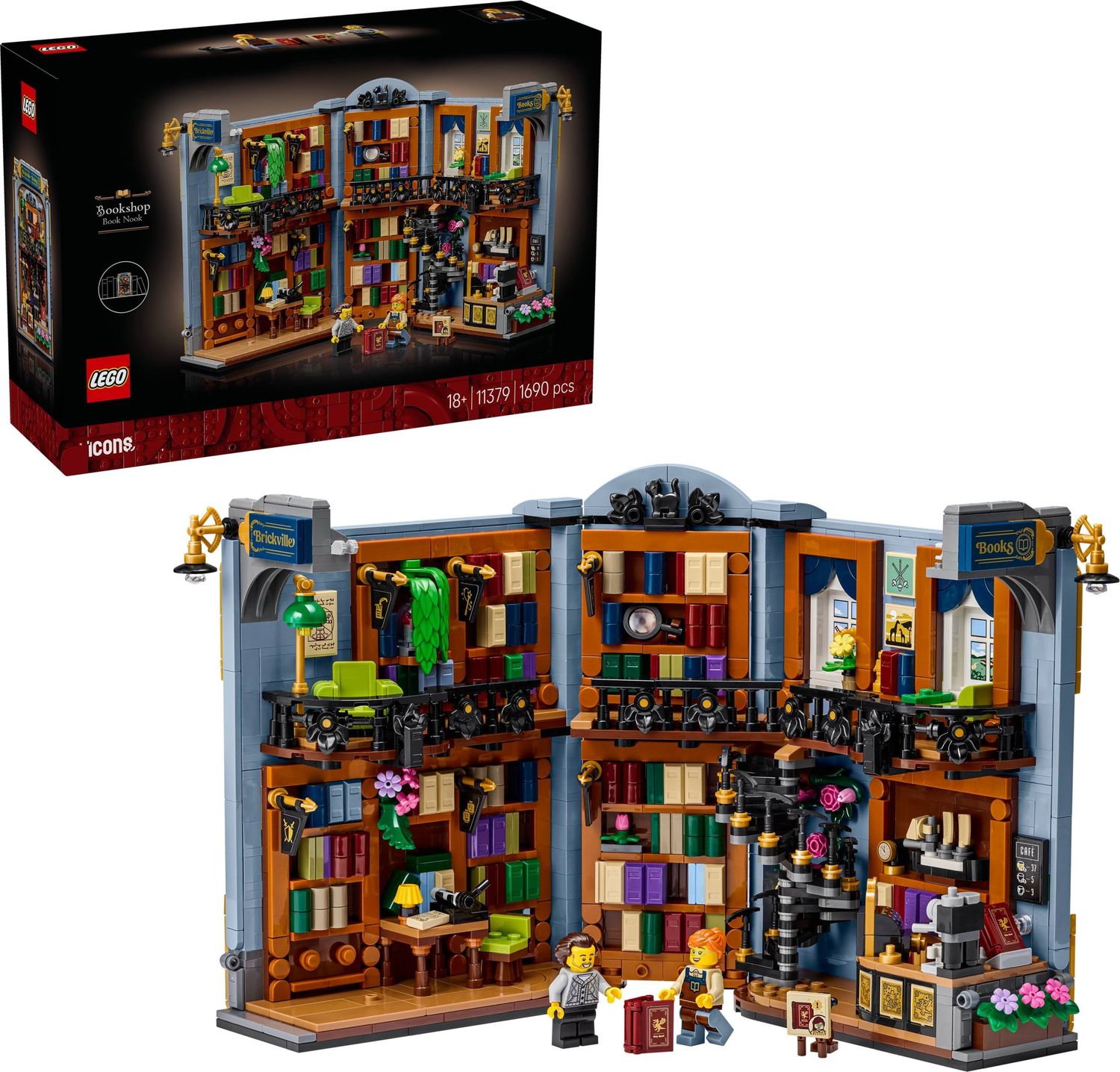 Lego Icons 11379 - Bookshop: Book Nook