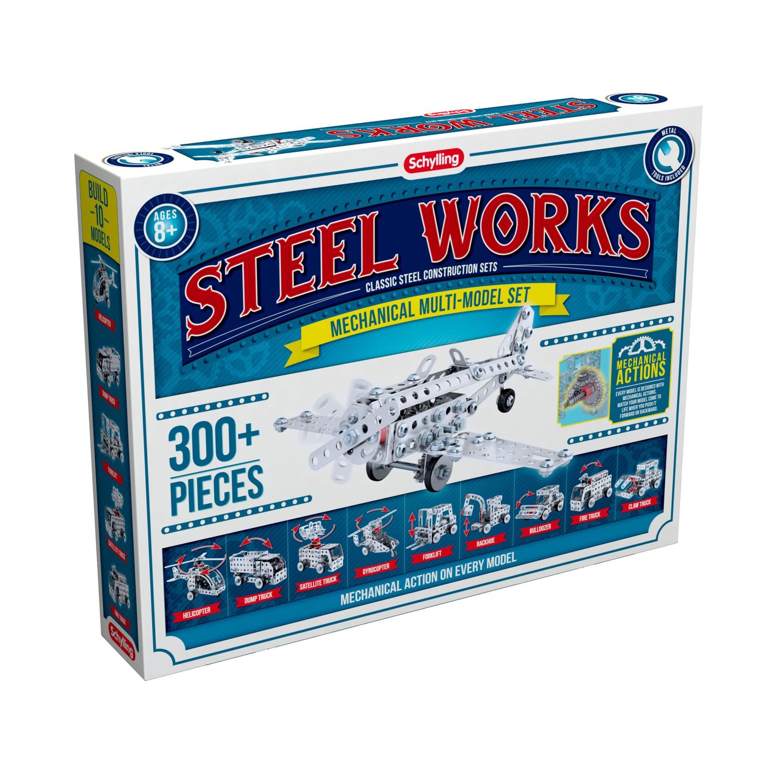 Schylling - Steel Works Mechanical Multi-Model Set