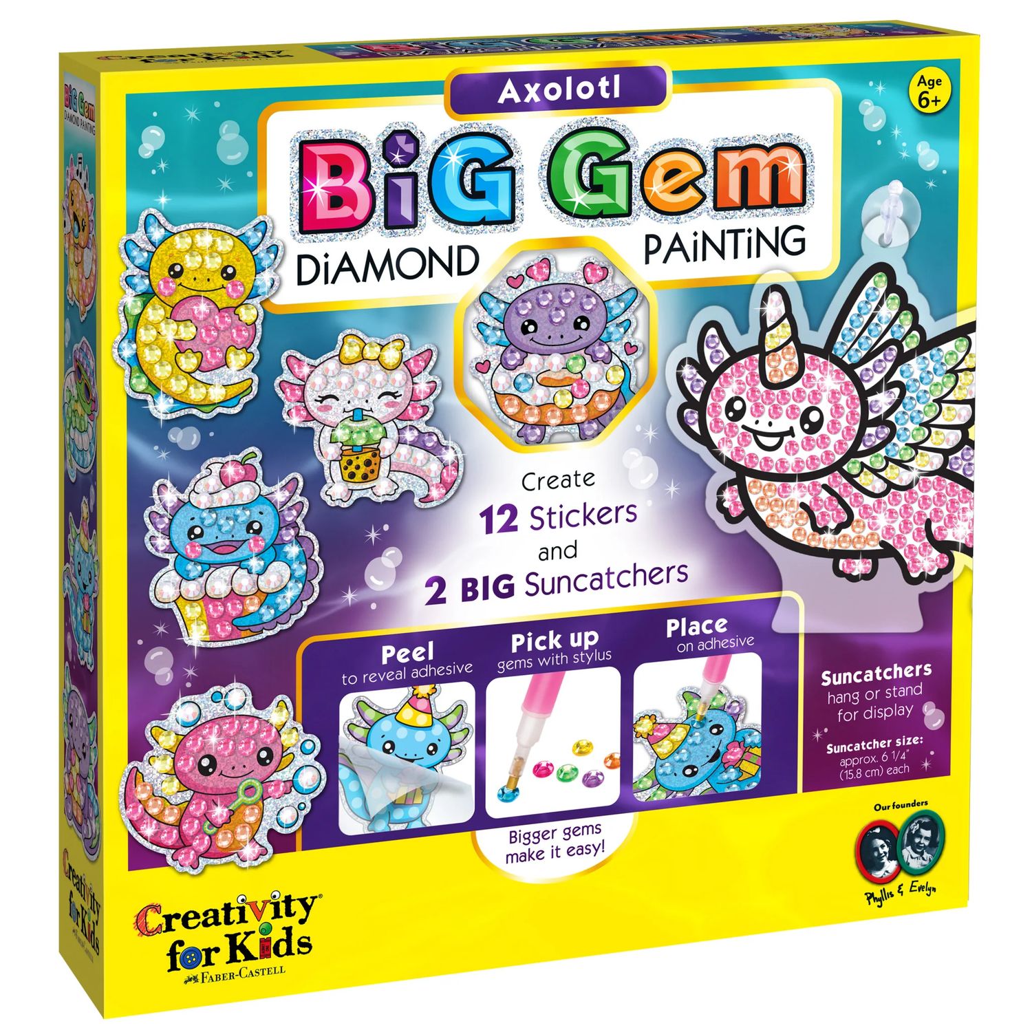 Creativity for Kids - Big Gem Diamond Painting Axoltol