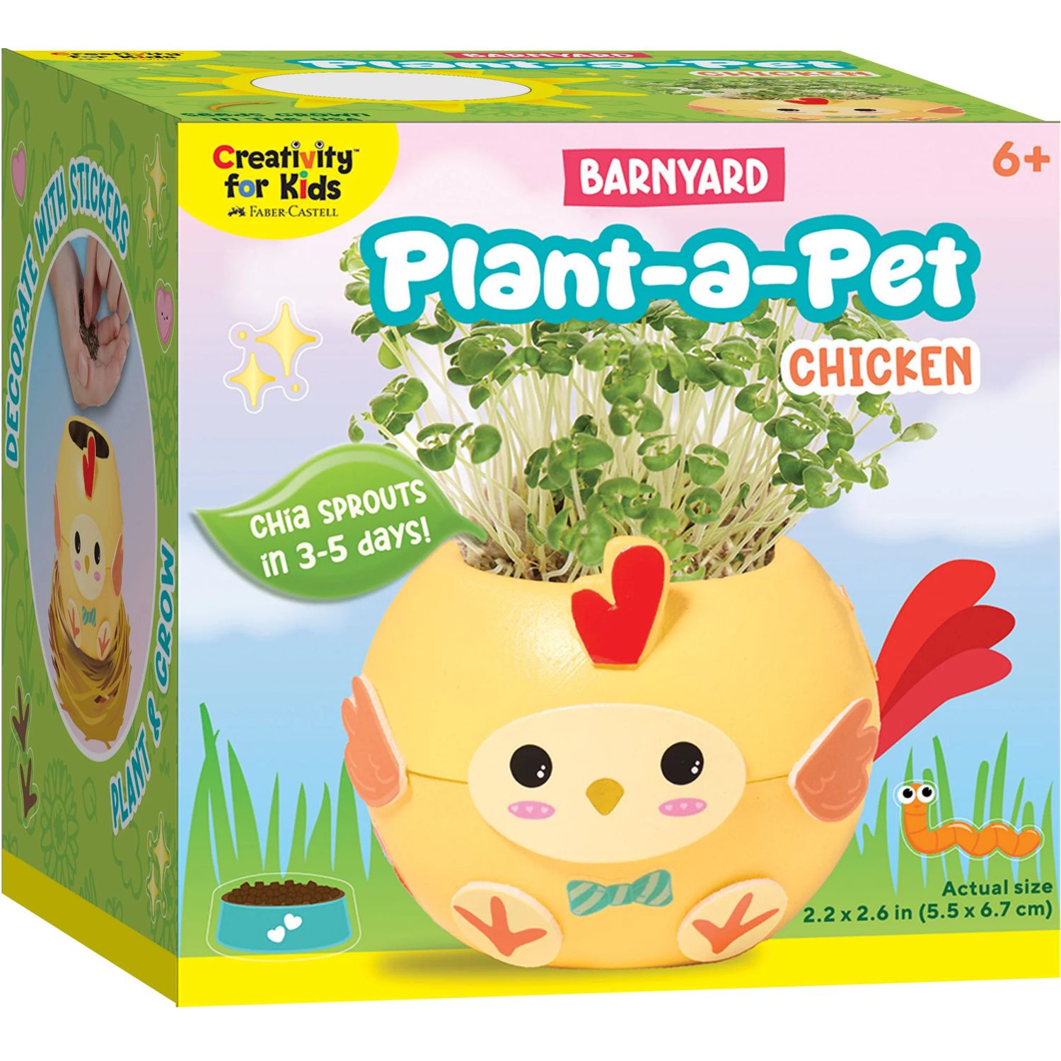 Creativity for Kids - Plant-a-Pet Chicken