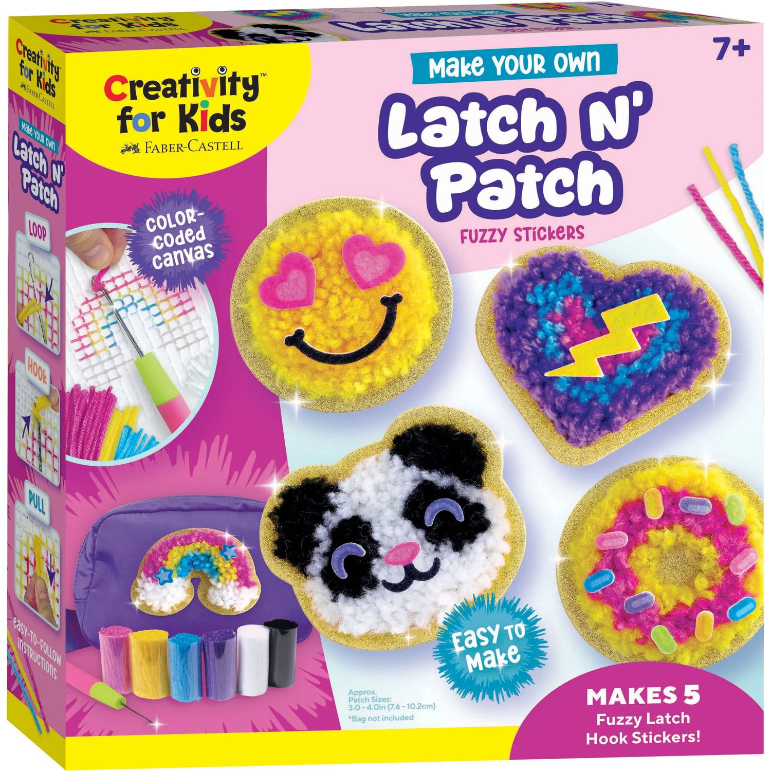 Creativity for Kids - Latch N' Patch Fuzzy Stickers