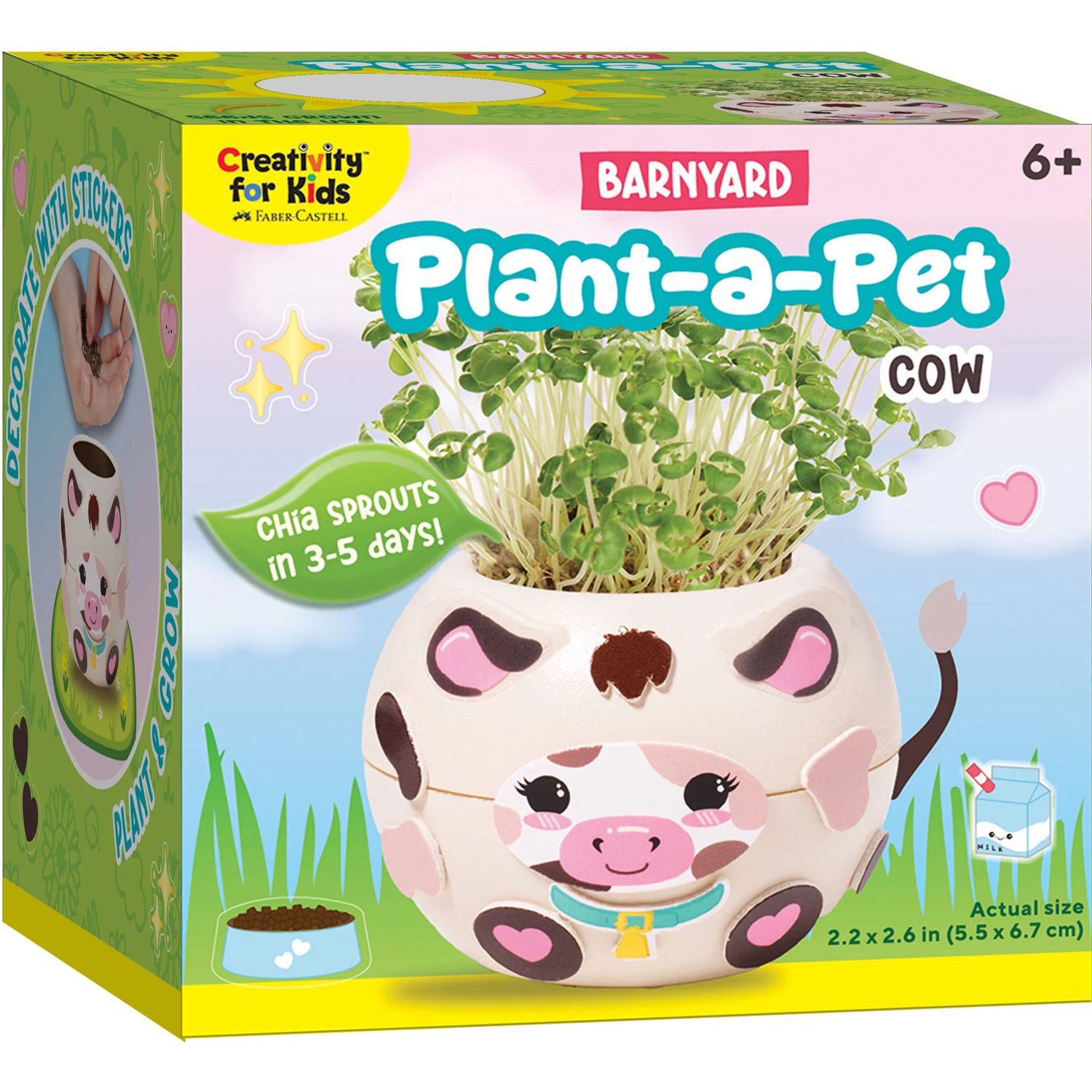 Creativity for Kids - Plant-a-Pet Barnyard Cow