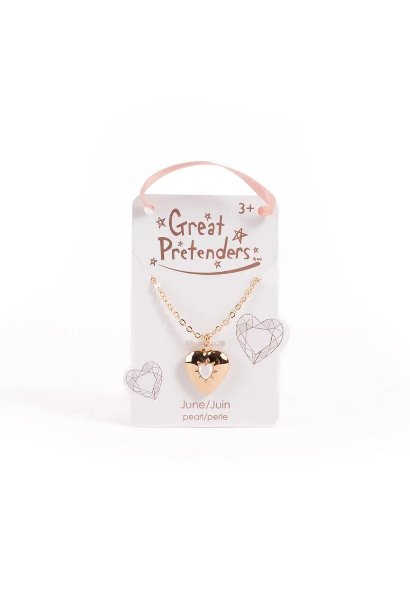 Great Pretenders - June Birthstone Heart Locket